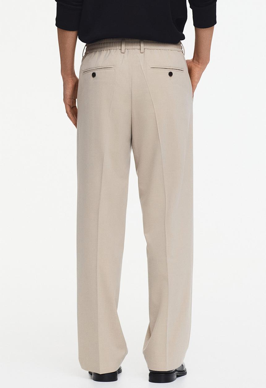 H&M - Relaxed fit trousers - beige