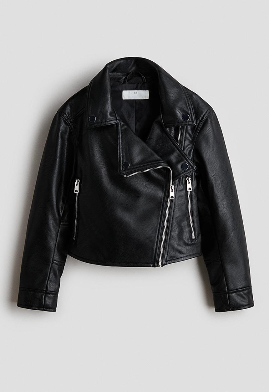 H&M - Biker jacket - black