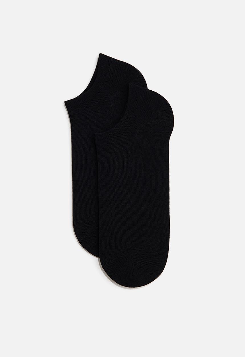 H&M - 5-Pack trainer socks with lycra® - black