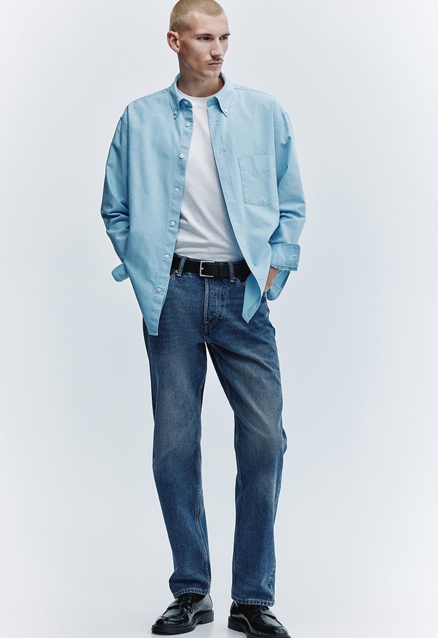 H&M - Original straight jeans - medium blue