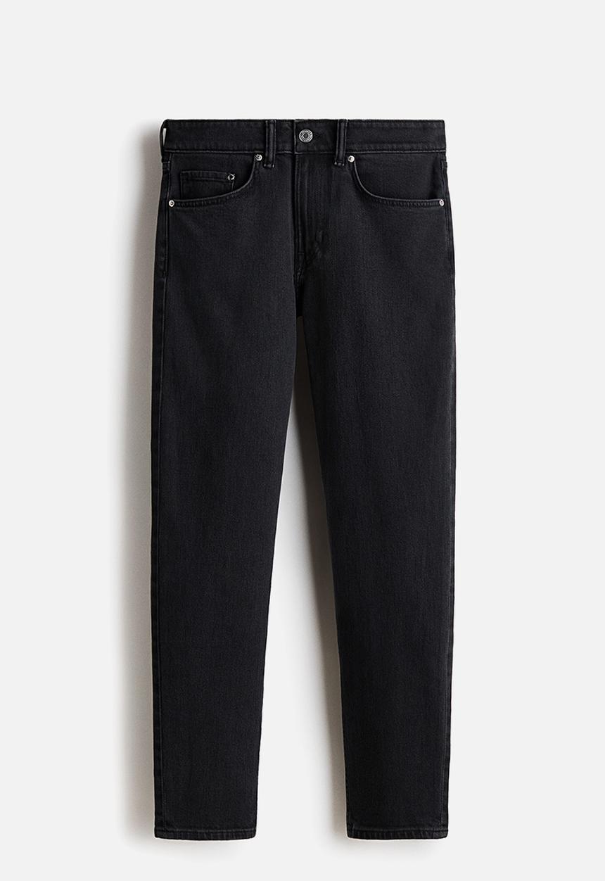 H&M - Tapered jeans - denim black