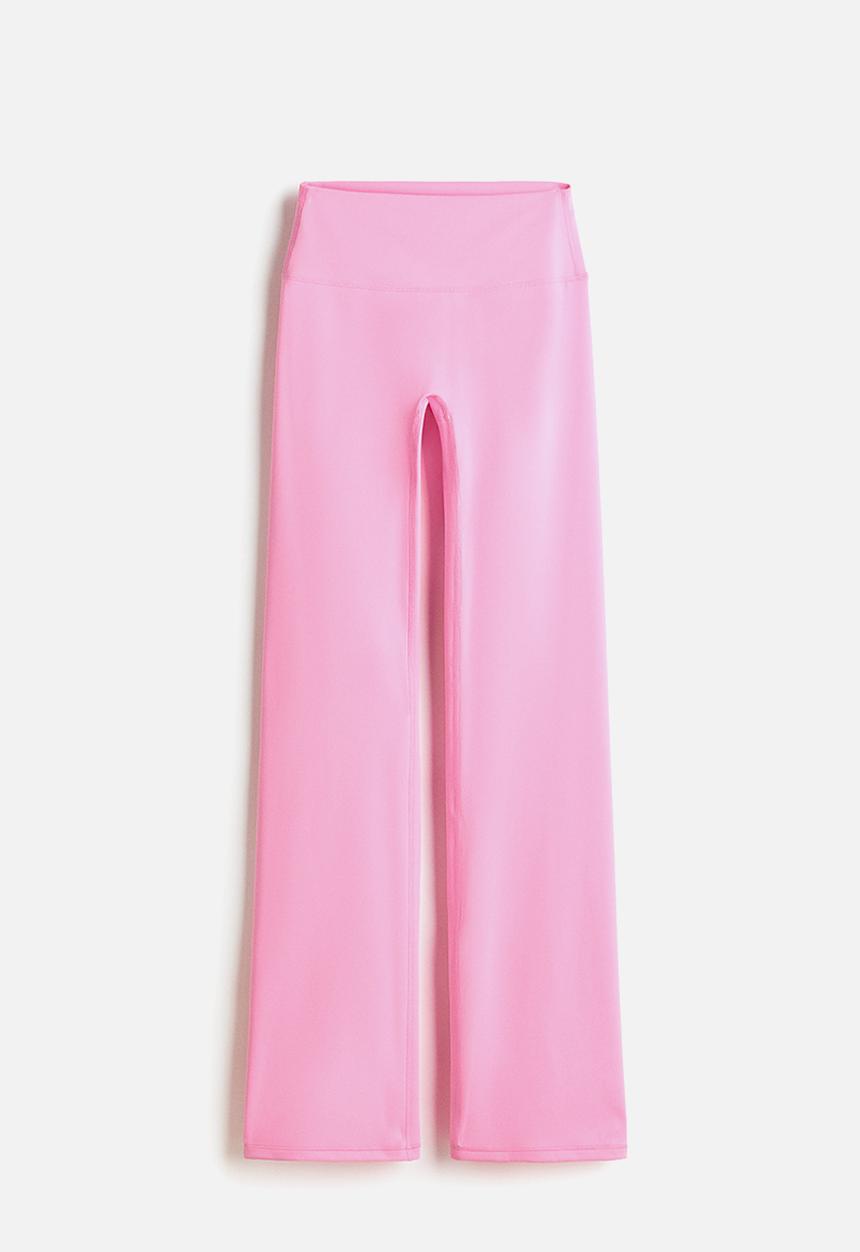 H&M - Sculptmove™ flared sports leggings - candy pink