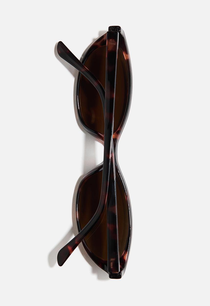 H&M - Oval sunglasses - brown/tortoiseshell pattern