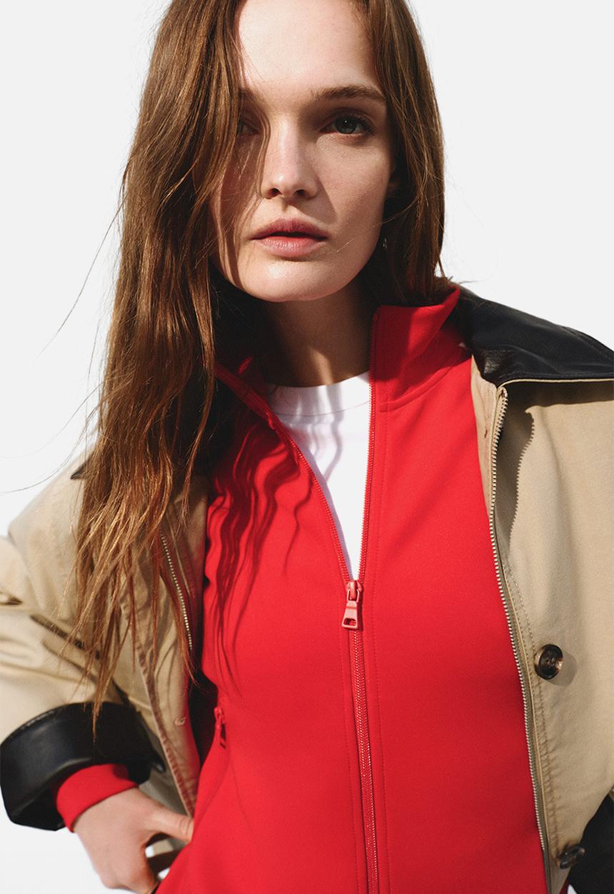 H&M - Padded canvas jacket - beige