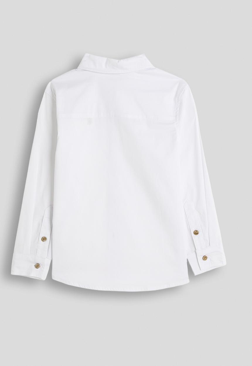 POLO - Boys Nicholas Ls Shirt - White