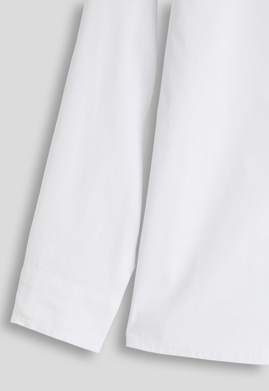 POLO - Boys Nicholas Ls Shirt - White