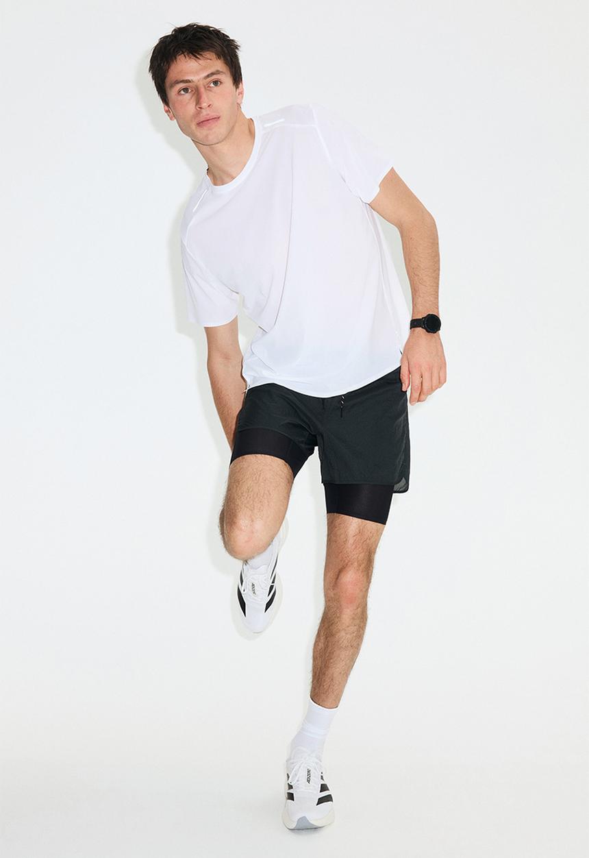 H&M - Lightweight cooling running t-shirt  - white