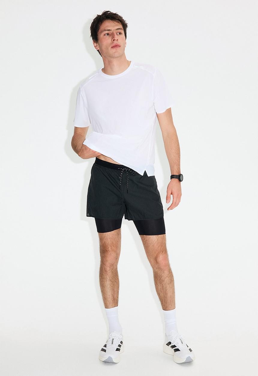 H&M - Lightweight cooling running t-shirt  - white