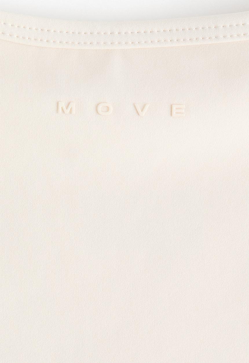 H&M - Sports vest top with sculptmove™ - ivory