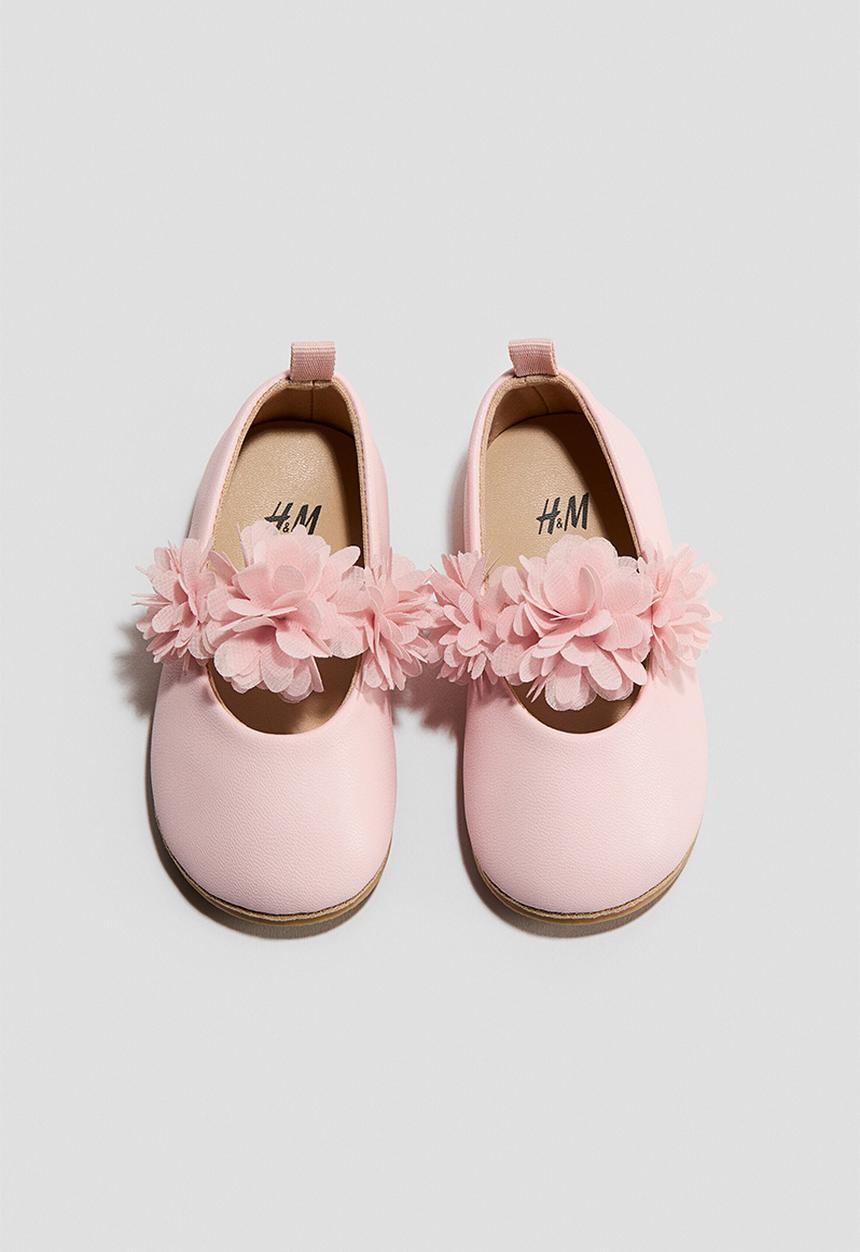 H&M - Ballet flats - light pink
