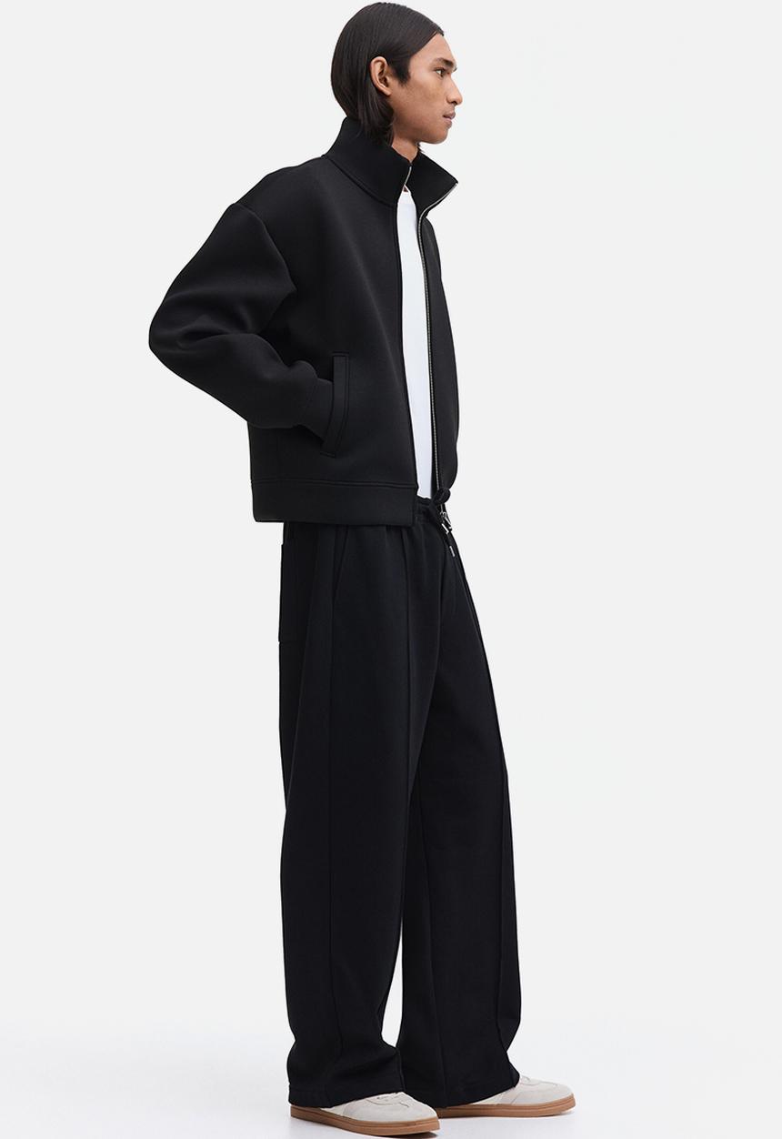 H&M - Relaxed fit joggers - black