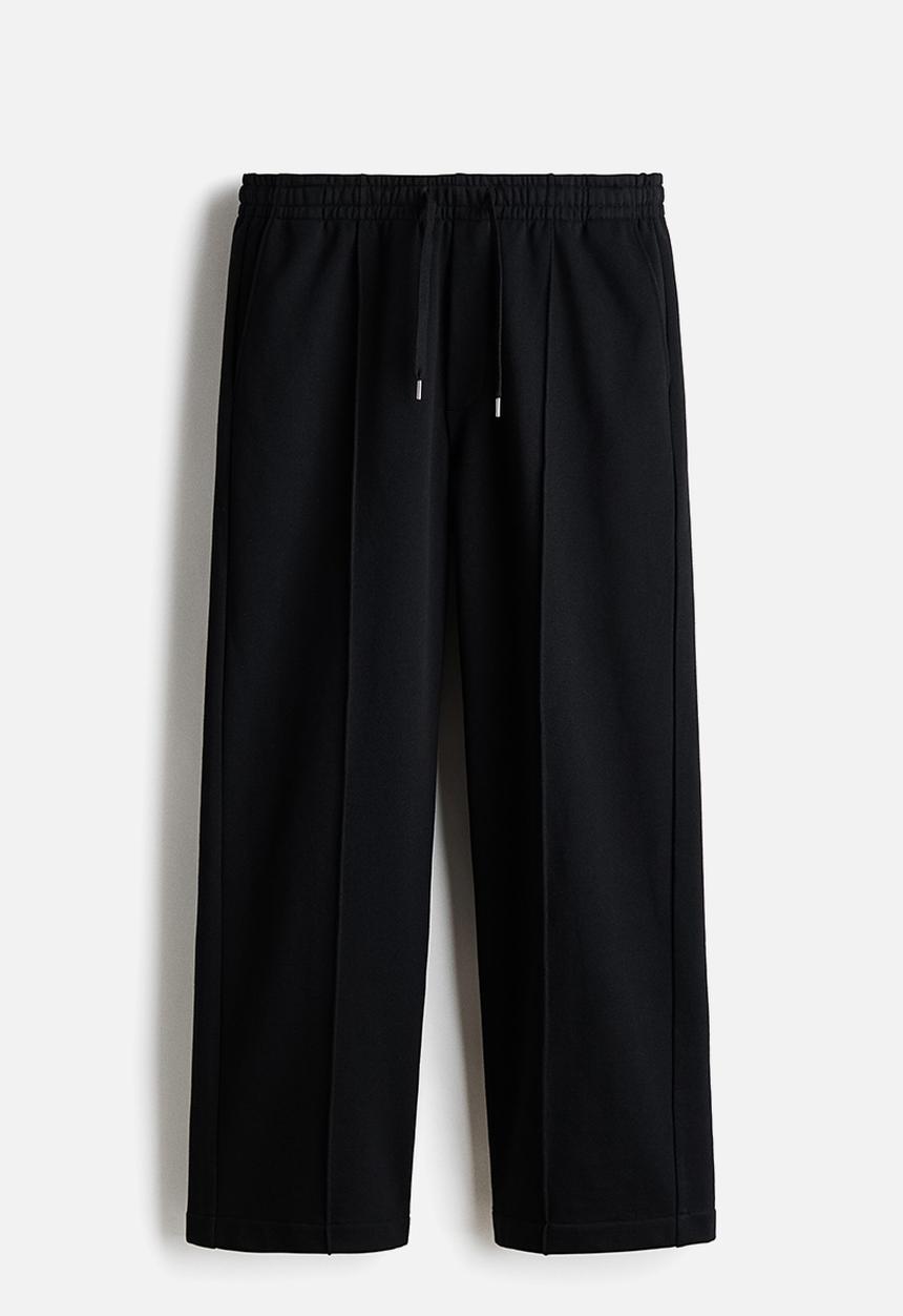 H&M - Relaxed fit joggers - black