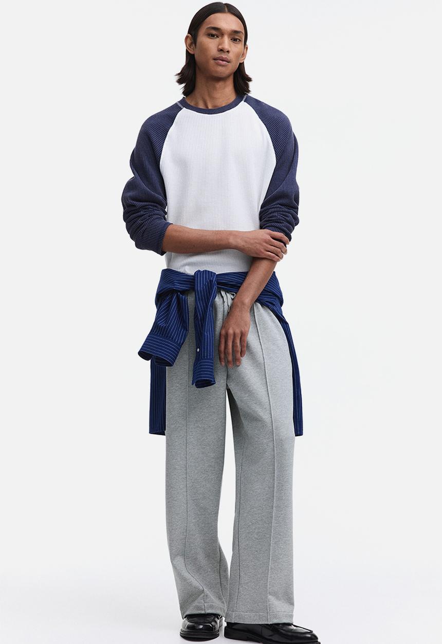 H&M - Relaxed fit joggers - grey marl