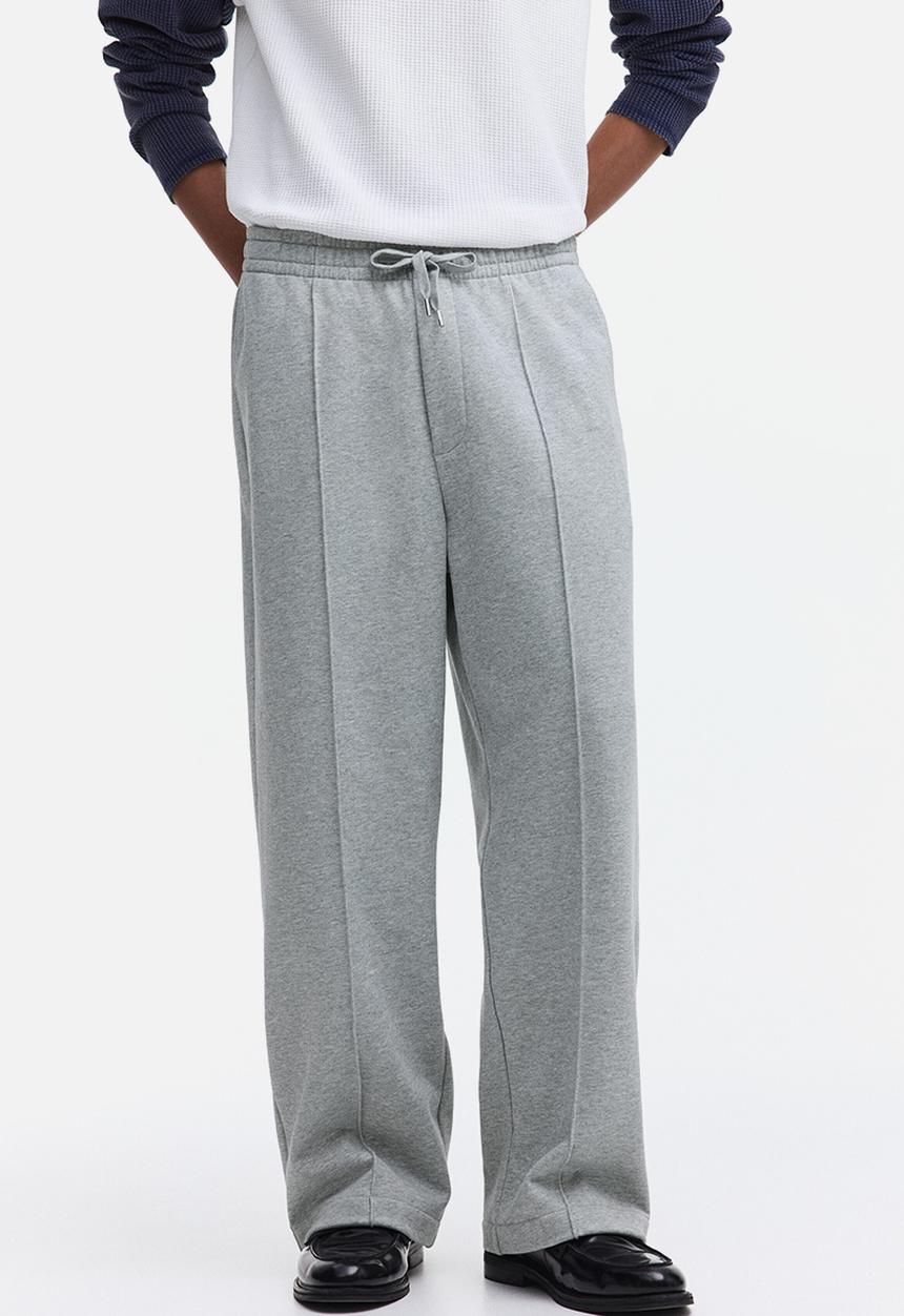 H&M - Relaxed fit joggers - grey marl
