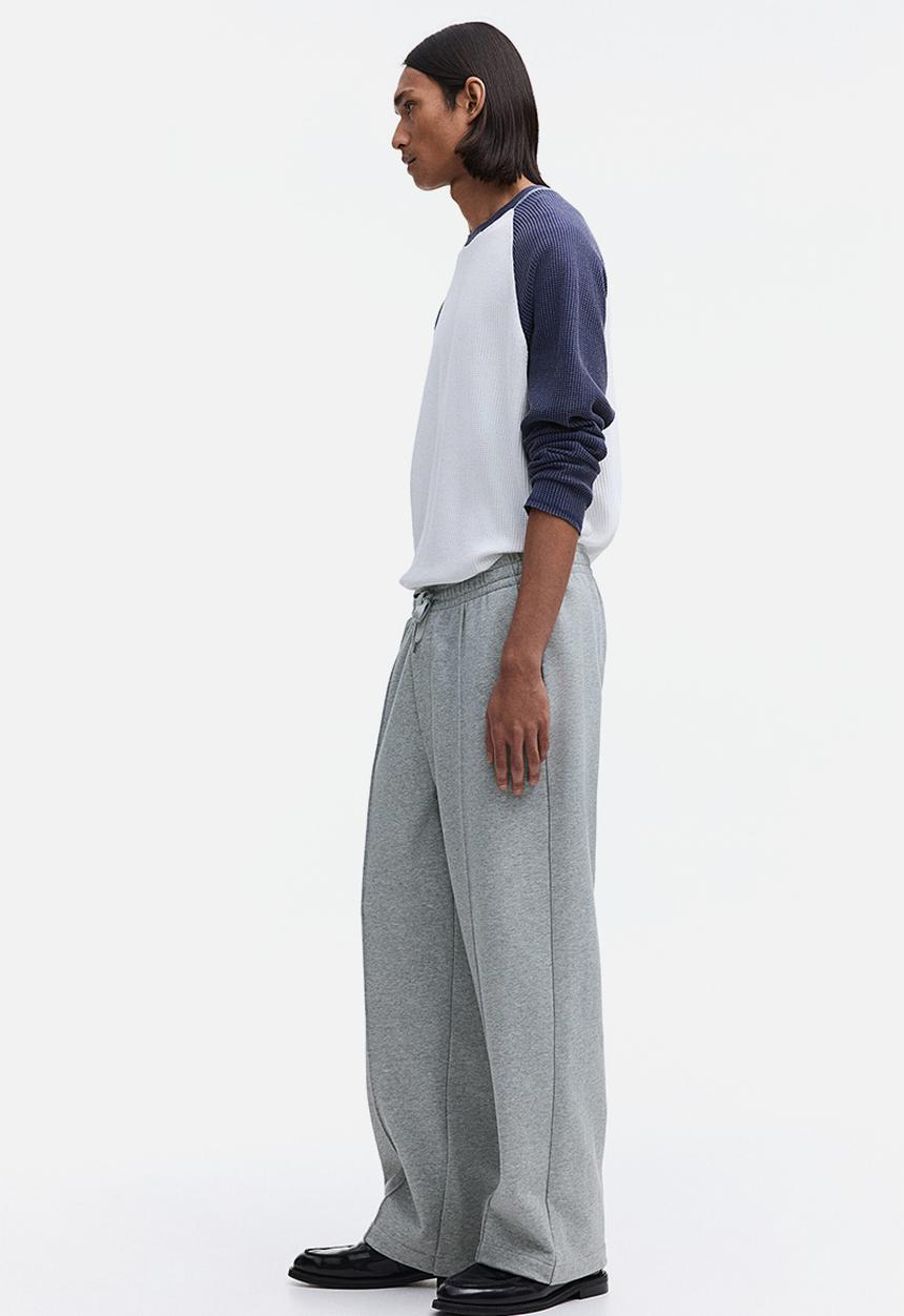 H&M - Relaxed fit joggers - grey marl