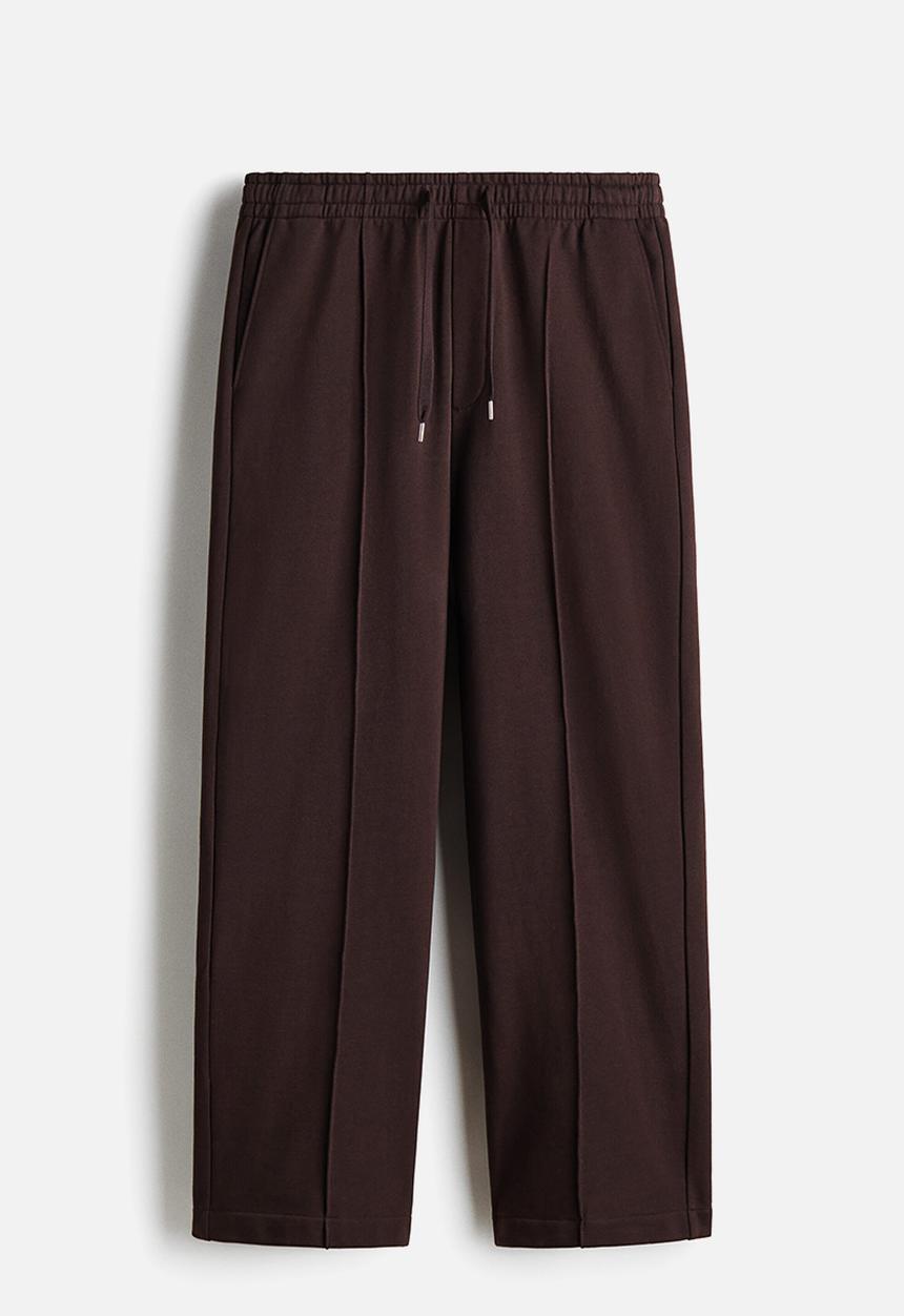 H&M - Relaxed fit joggers - dark brown