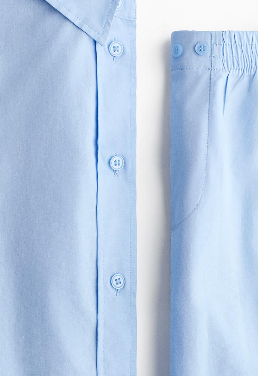 H&M - Cotton pyjamas - blue