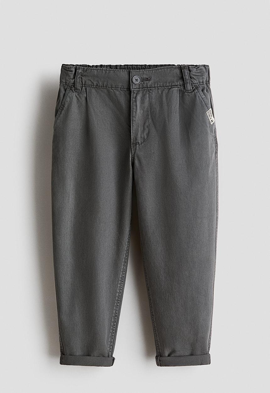 H&M - Lyocell-blend chinos - dark grey