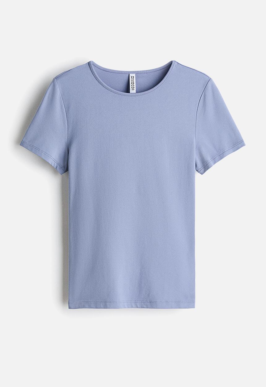 H&M - Fitted t-shirt - blue