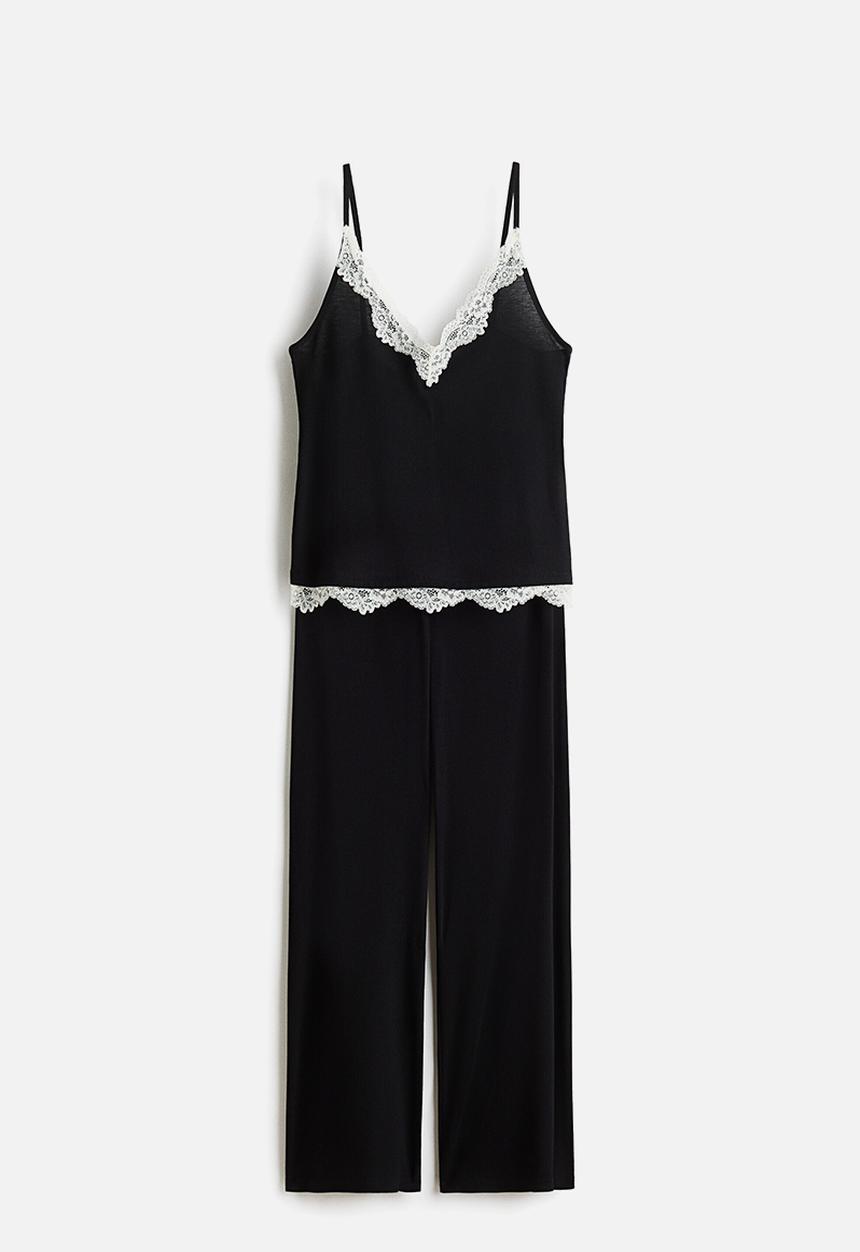 H&M - Pyjama set - black