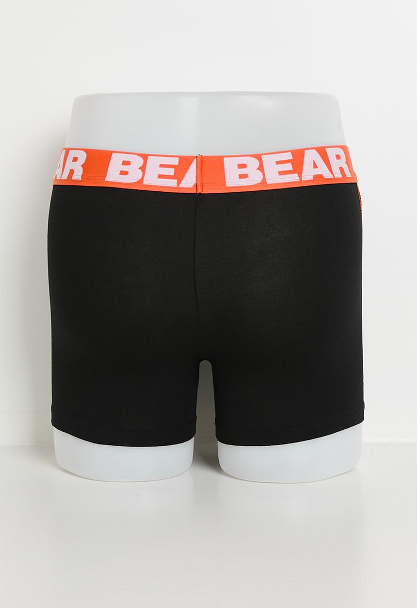 Bear - 3Pk Fashion Bodyshort - Orange Multi