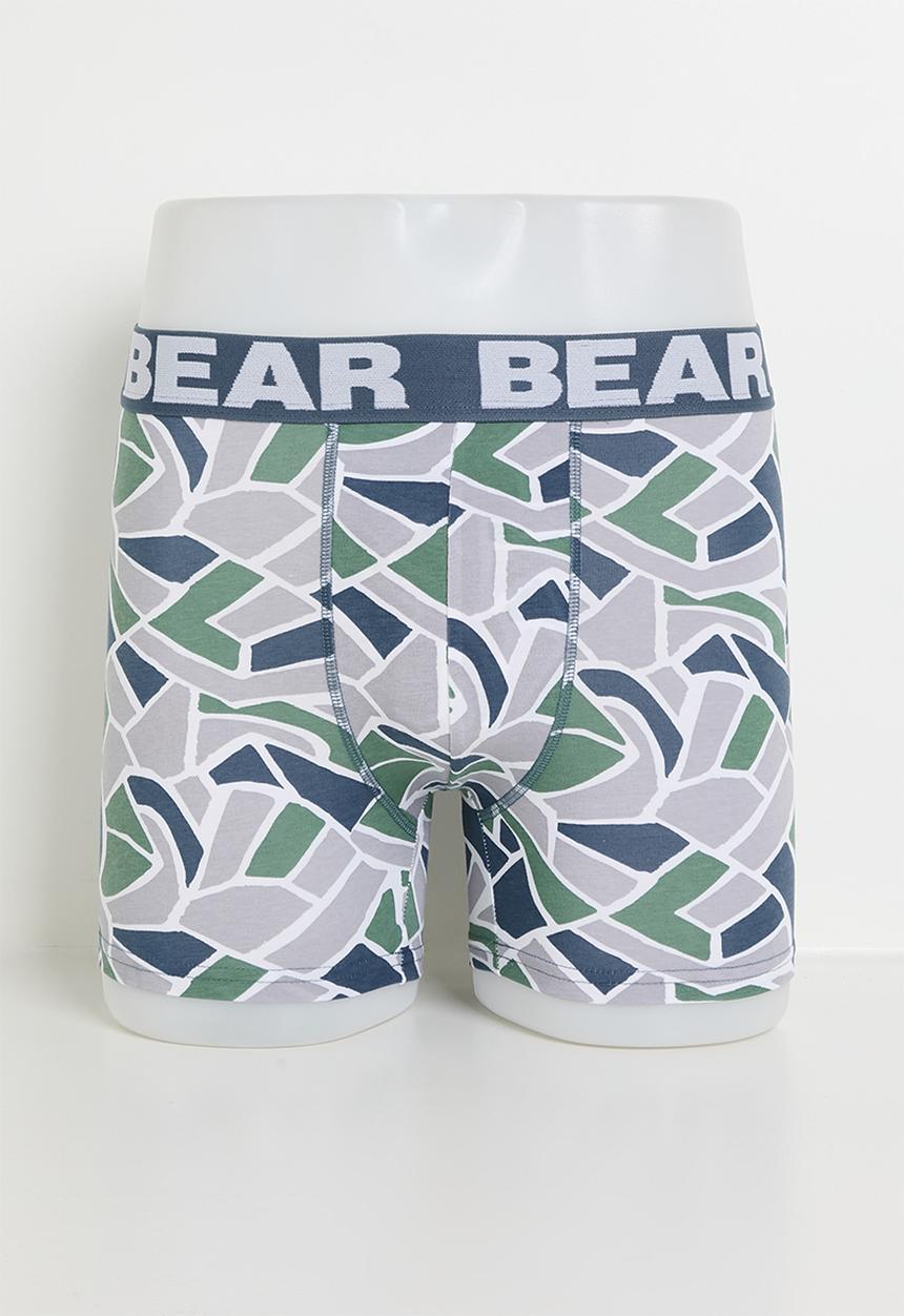 Bear - 3Pk Fashion Bodyshort - Blue Multi