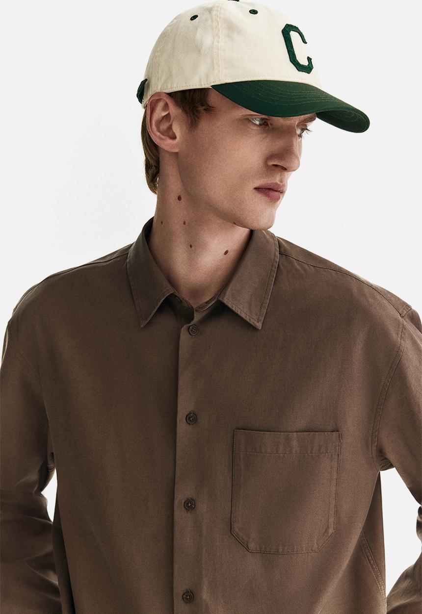 H&M - Relaxed fit shirt - brown