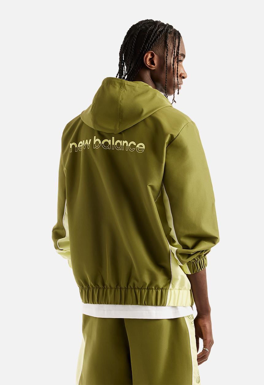 New Balance  - New Balance Trackside Jacket - green