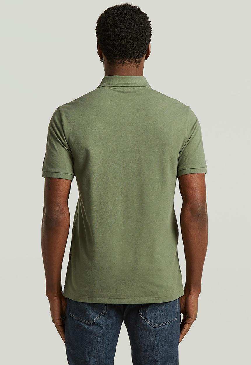 G-STAR - Dunda slim polo s\s- four leaf clover