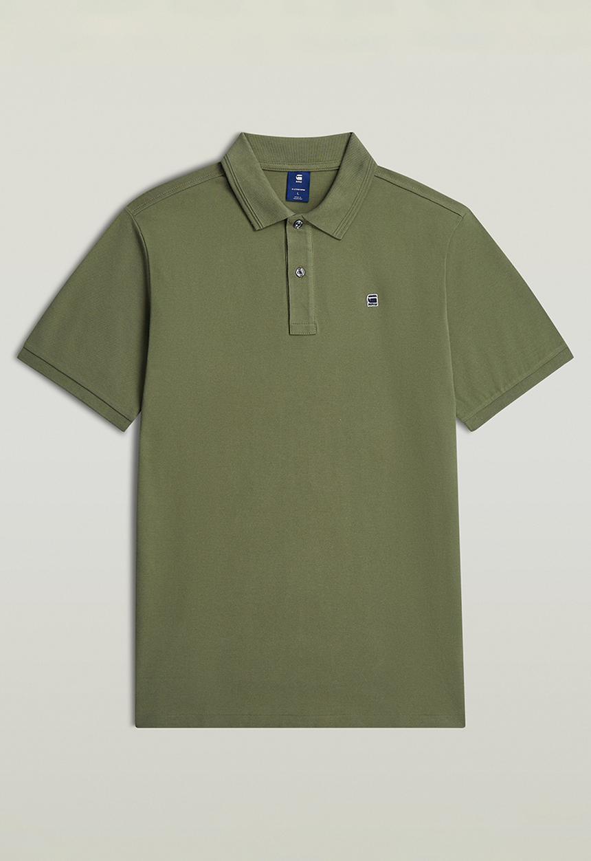 G-STAR - Dunda slim polo s\s- four leaf clover