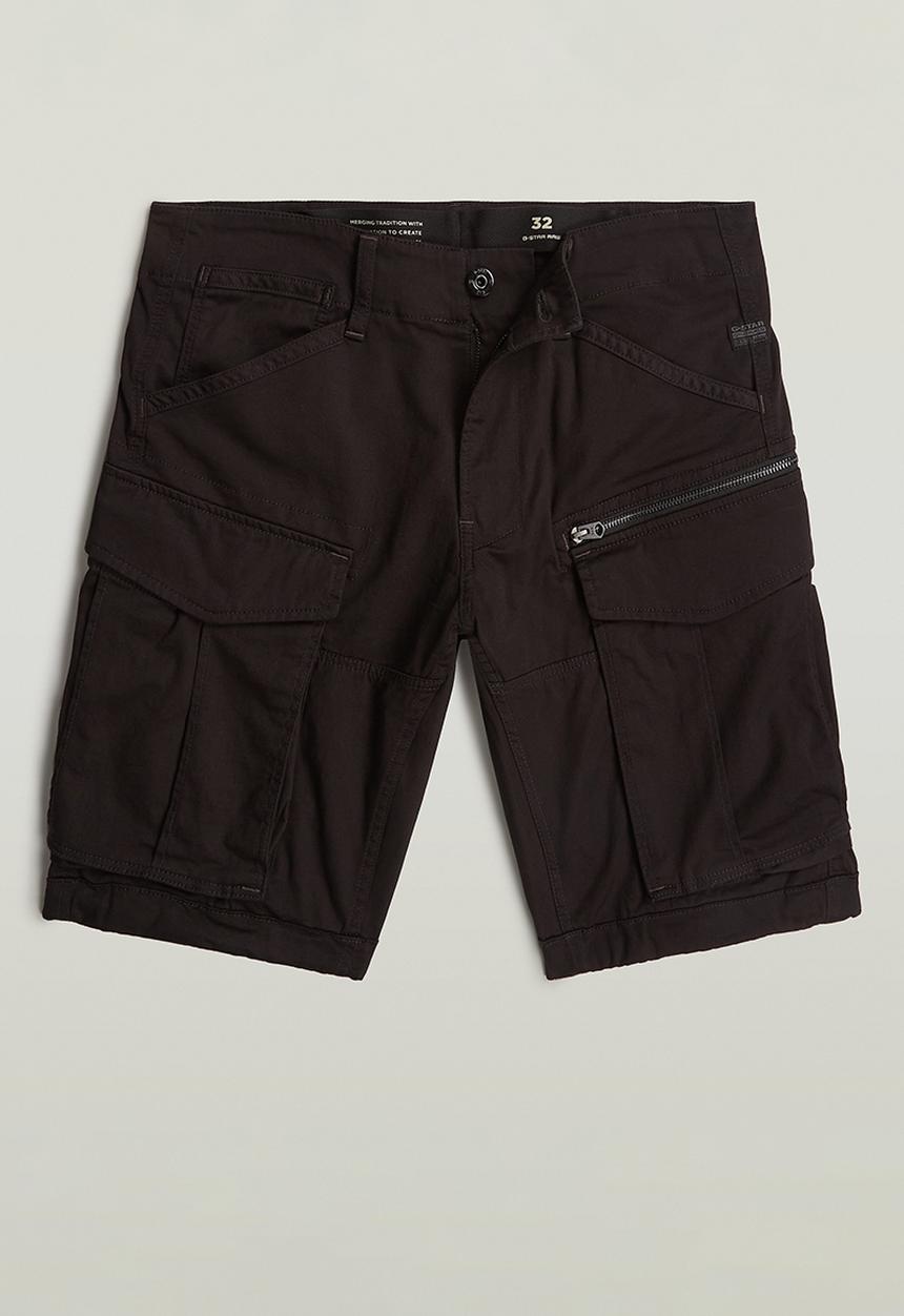 G-STAR - Rovic Zip Regular Short - Dk Black