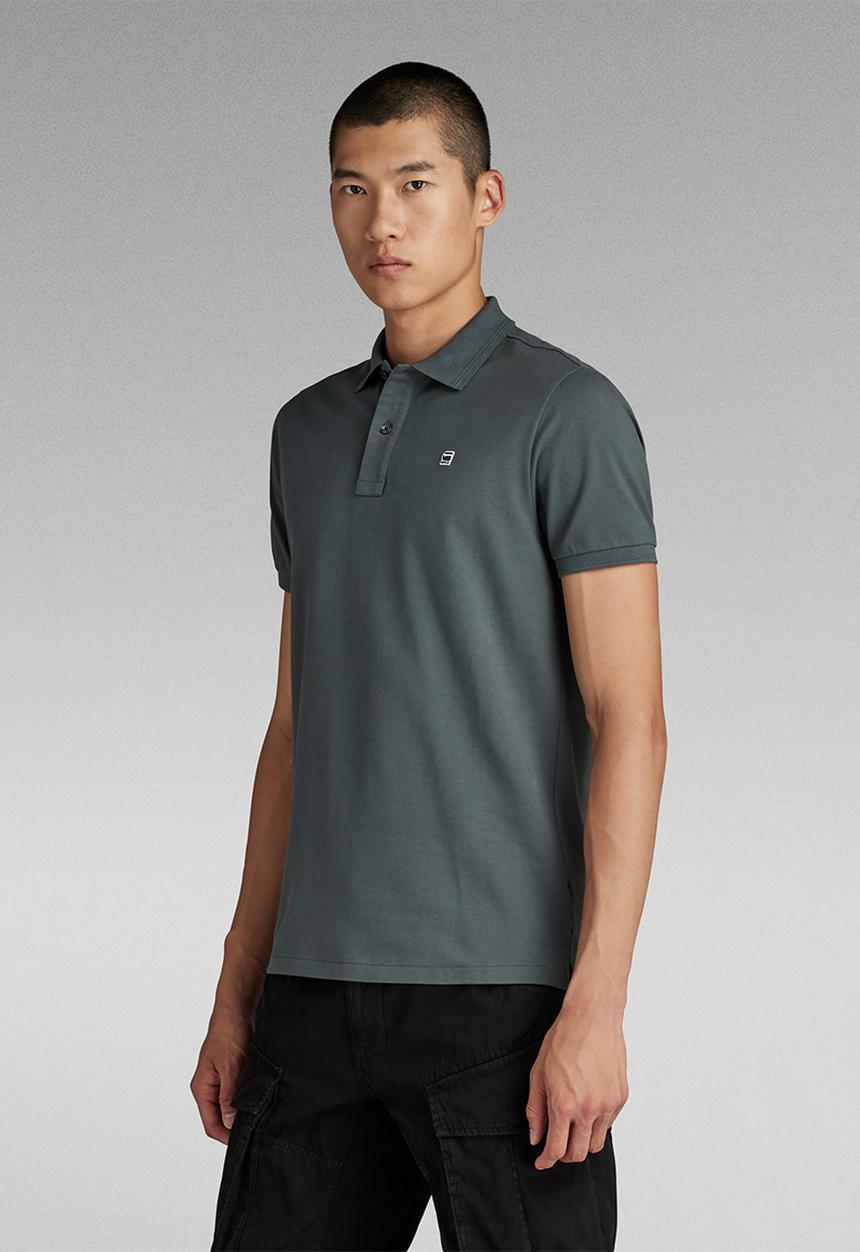 G-STAR - Dunda slim polo s\s - graphite