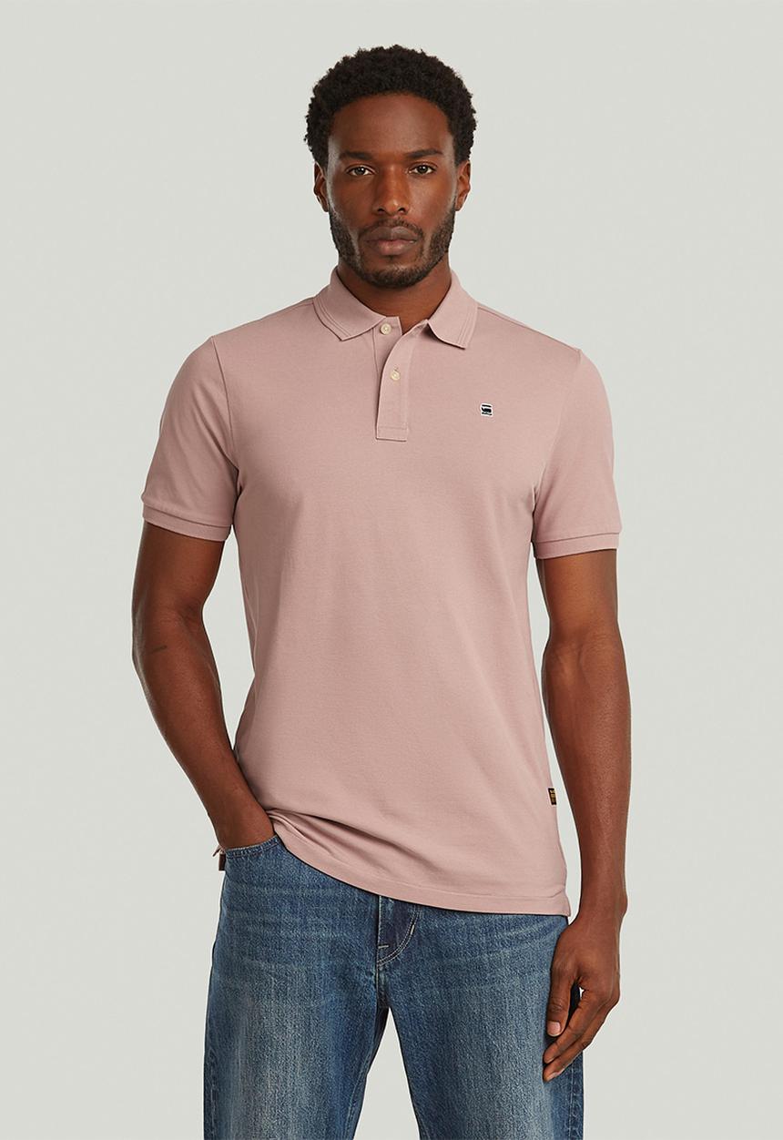 G-STAR - Dunda slim polo s\s-lt berry mist
