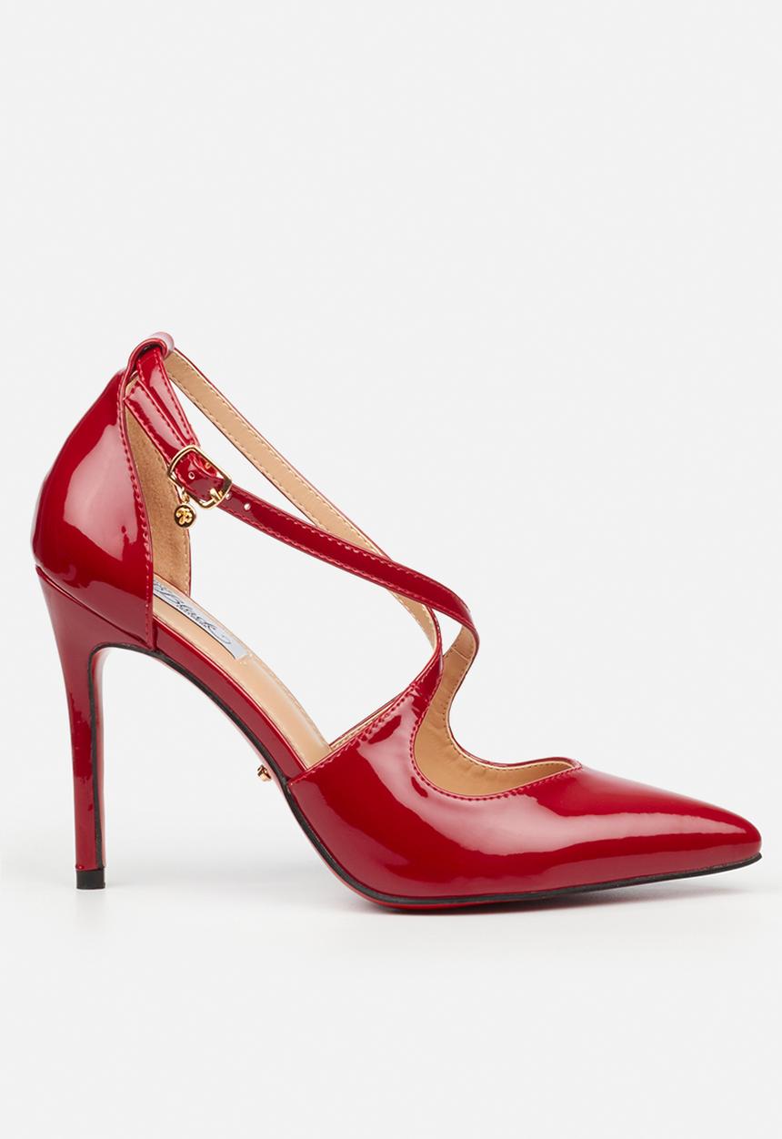 Miss Black - Lola 77 crossover classic heel - red