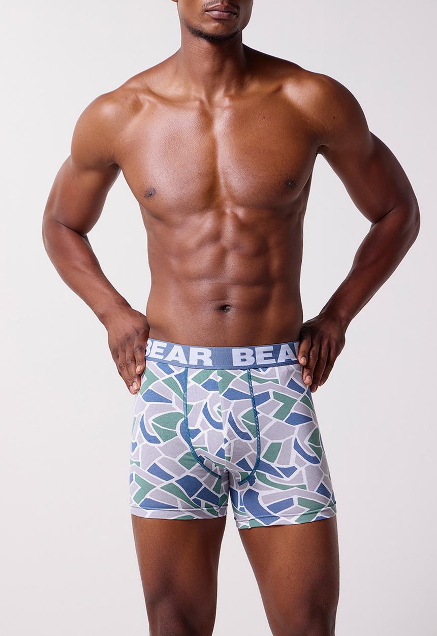 Bear - 3Pk Fashion Bodyshort - Blue Multi