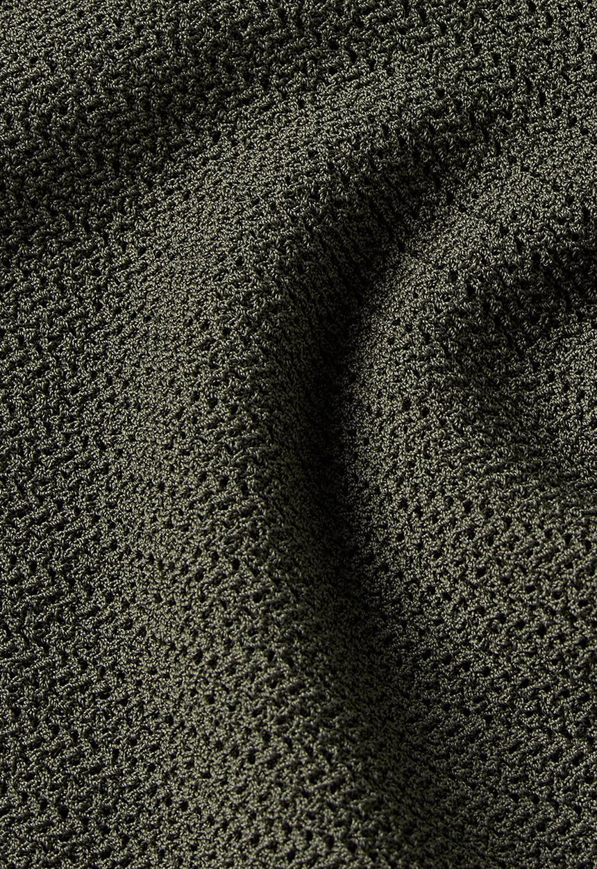 G-STAR - Structure polo knit short sleeve wmn - asfalt