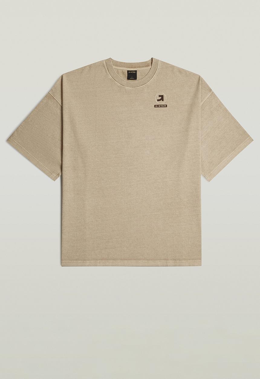G-STAR - Washed Multi Gr Relaxed R T - Desert Sand Gd