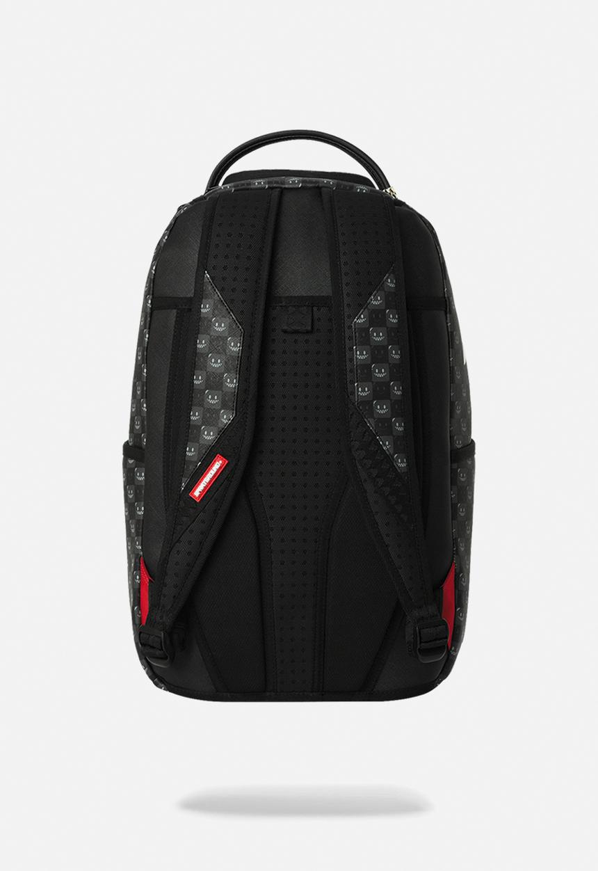 Sprayground - Sharks In Paris Bubbly Black Check Backpack - Black