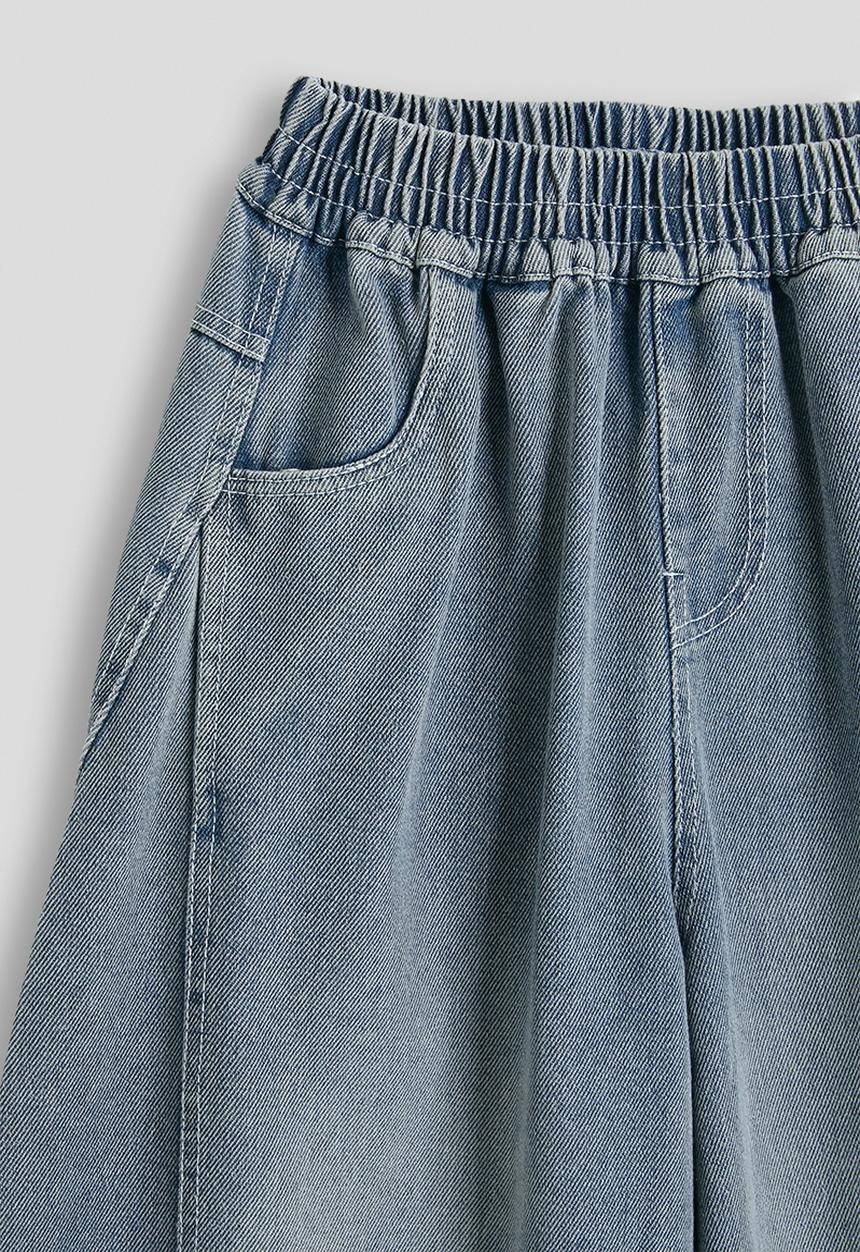 Pop Candy - Wide leg jeans - light navy