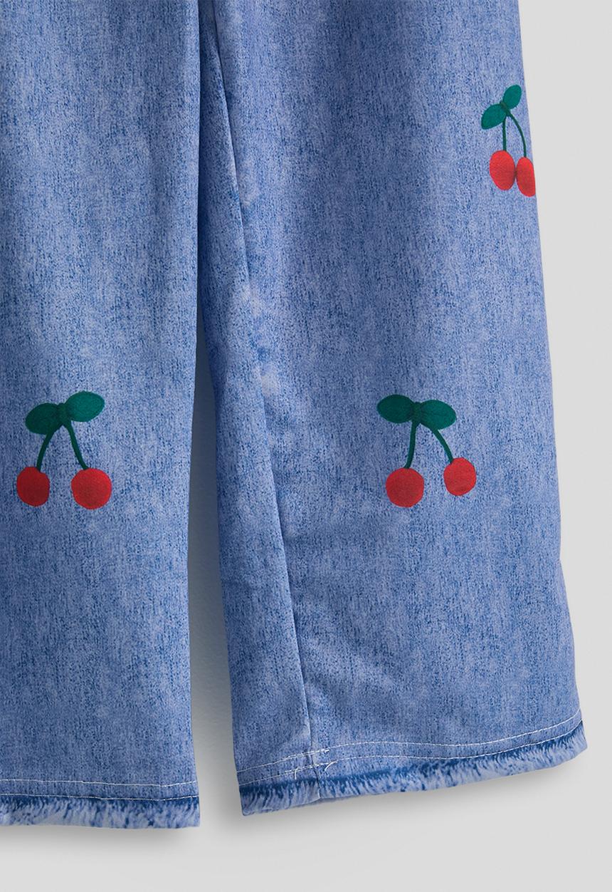 Pop Candy - Top & jeans - red & blue