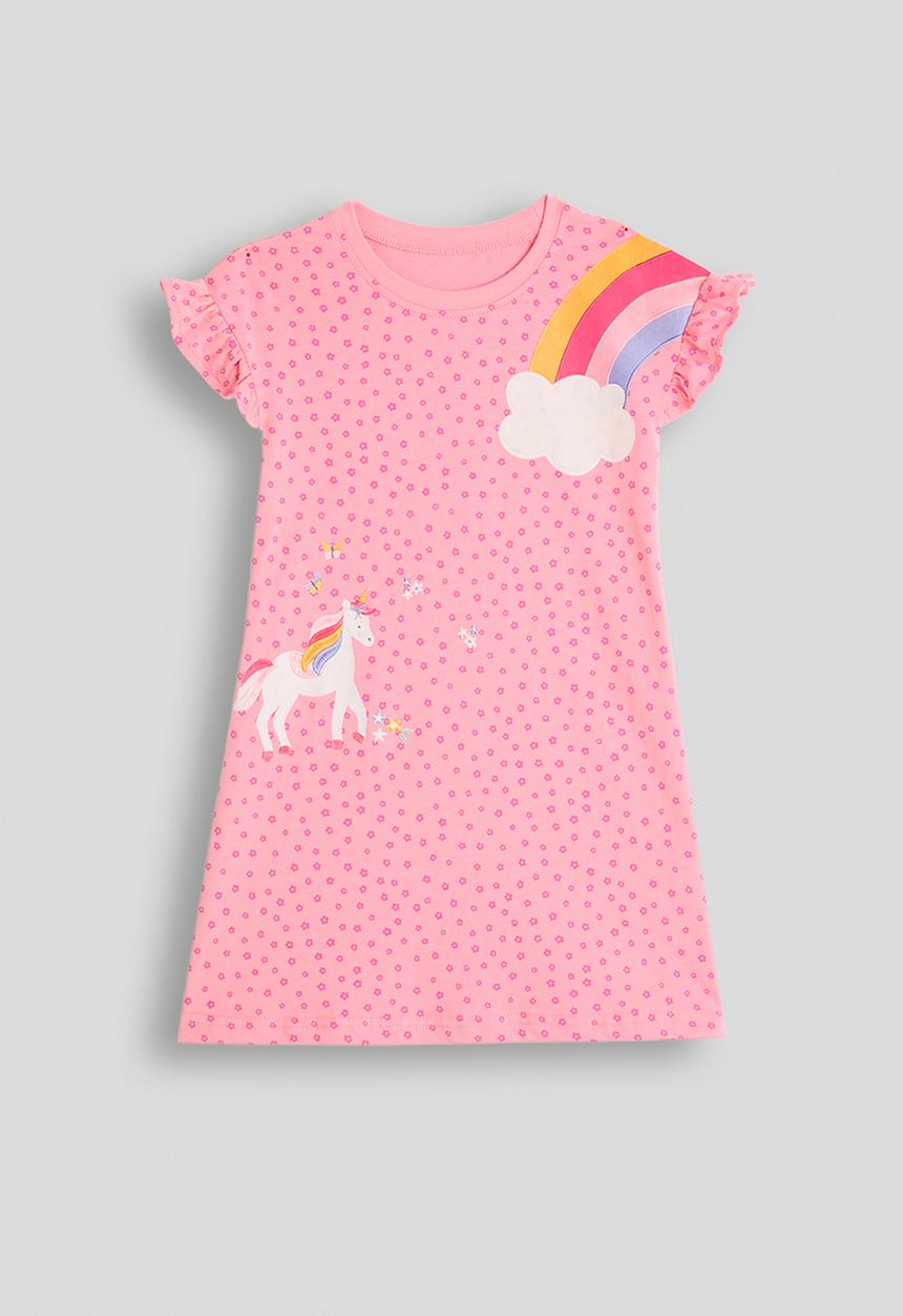 Pop Candy - Unicorn & rainbow night dress - pink