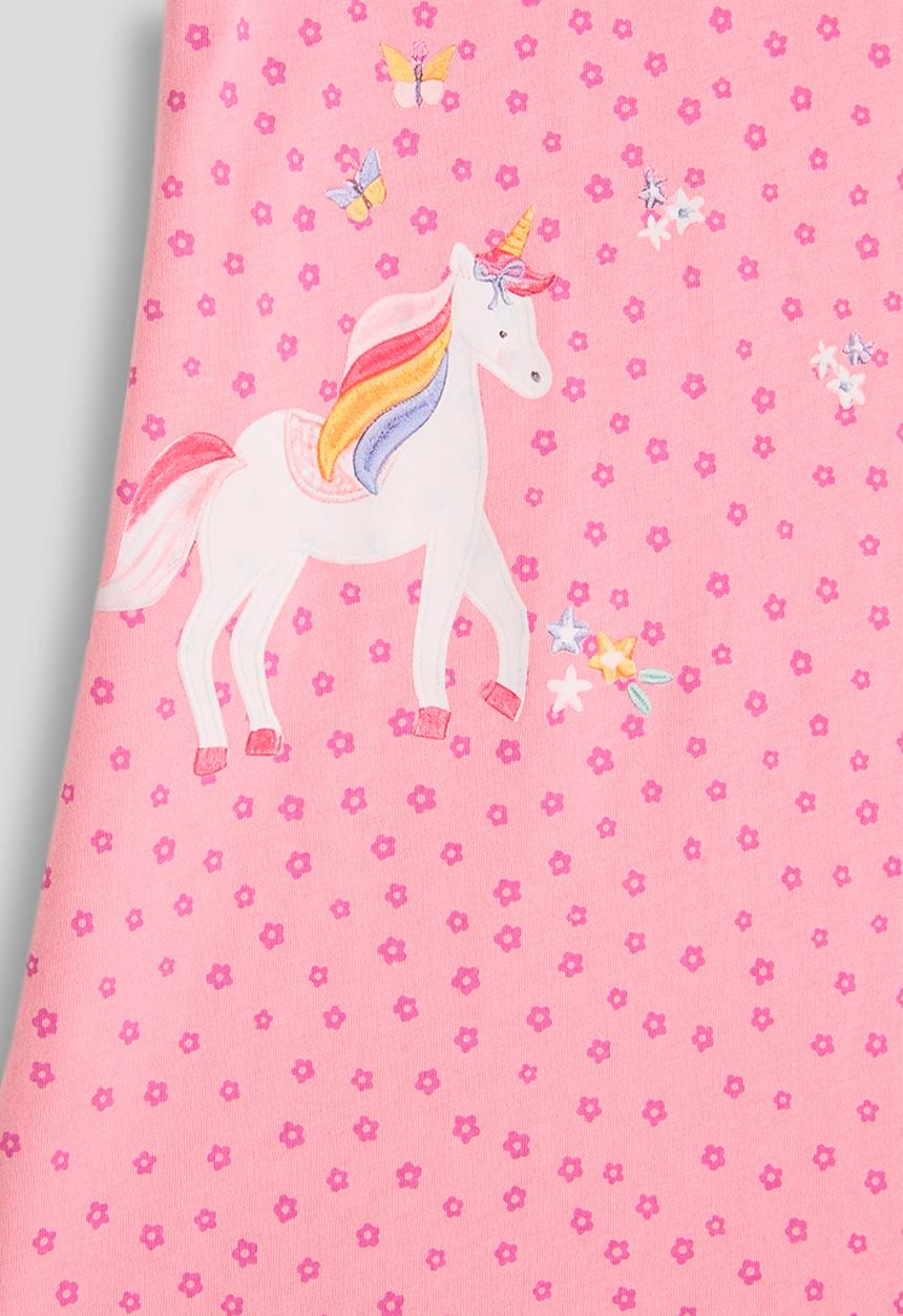 Pop Candy - Unicorn & rainbow night dress - pink