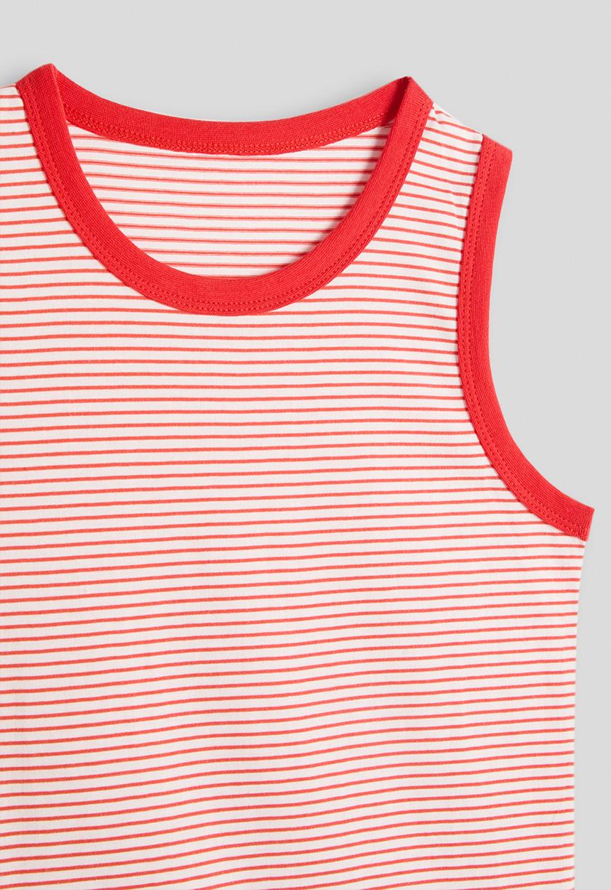 Pop Candy - Tank top - red stripe