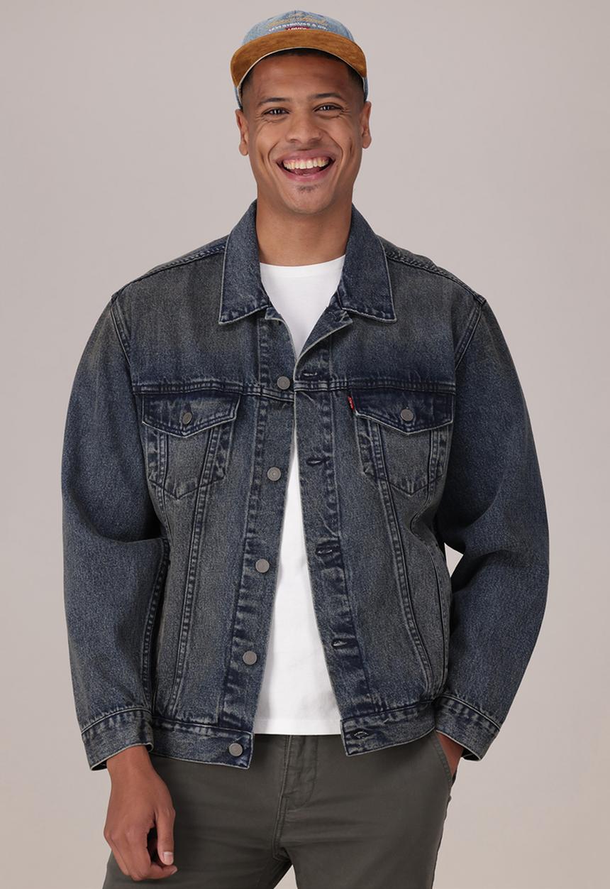 Levi’s® - Relaxed Fit Trucker ZA - Setting The Pace - Blue/Black