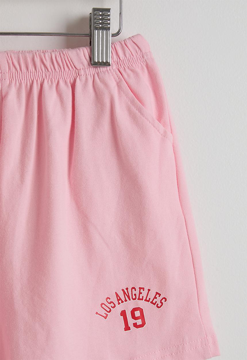 Pop Candy - Tee & shorts - pink