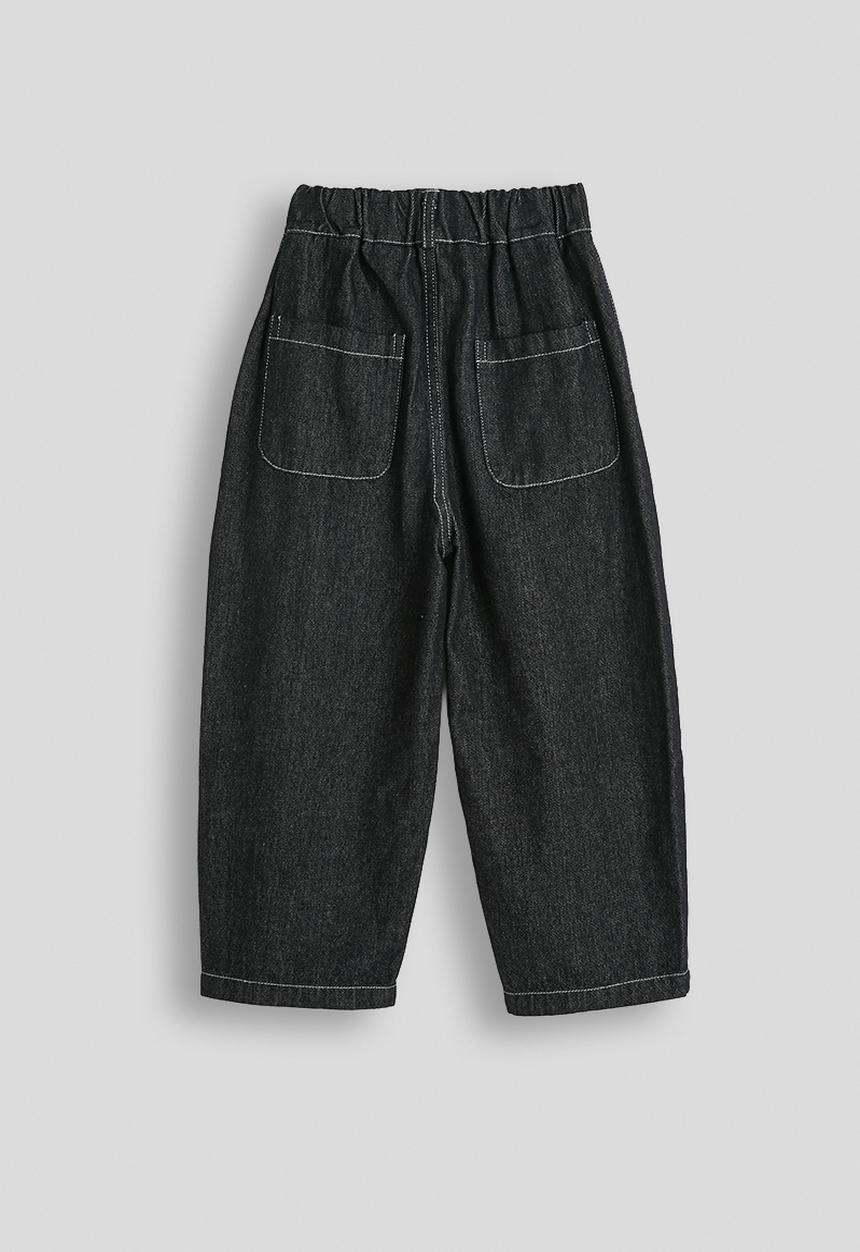 Pop Candy - Wide barrel leg jeans - indigo