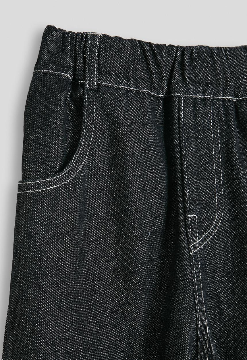 Pop Candy - Wide barrel leg jeans - indigo