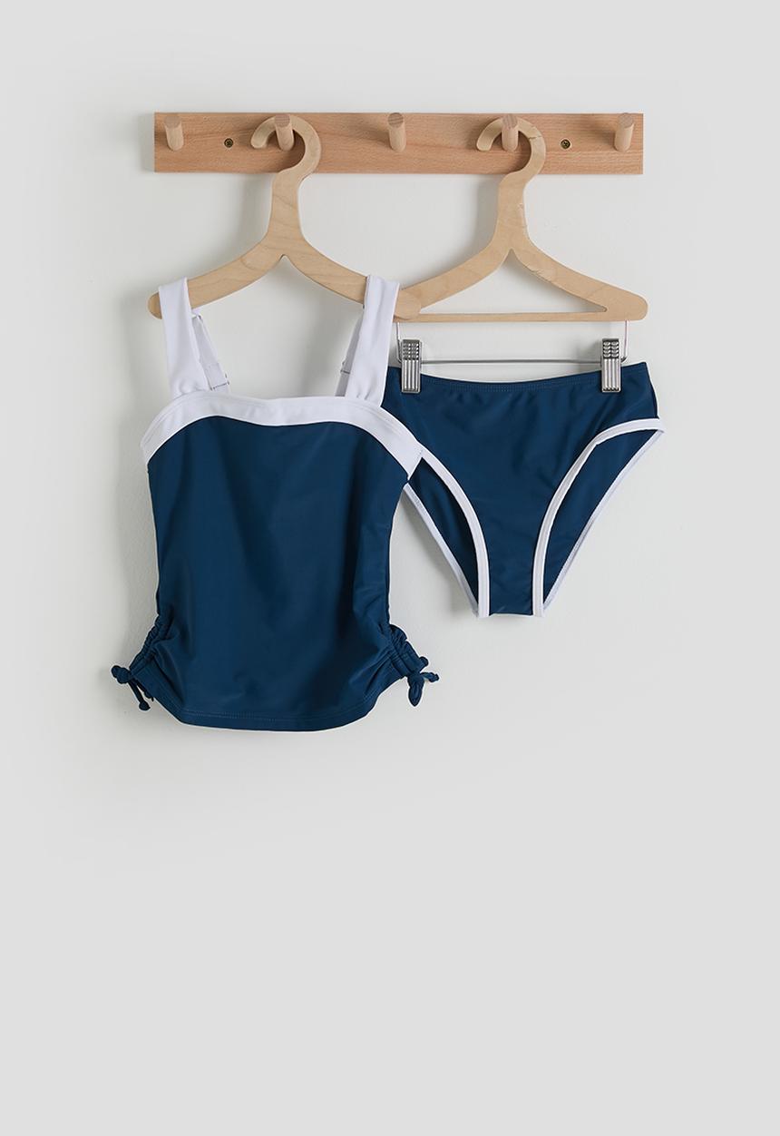 Pop Candy - Tankini - navy/white