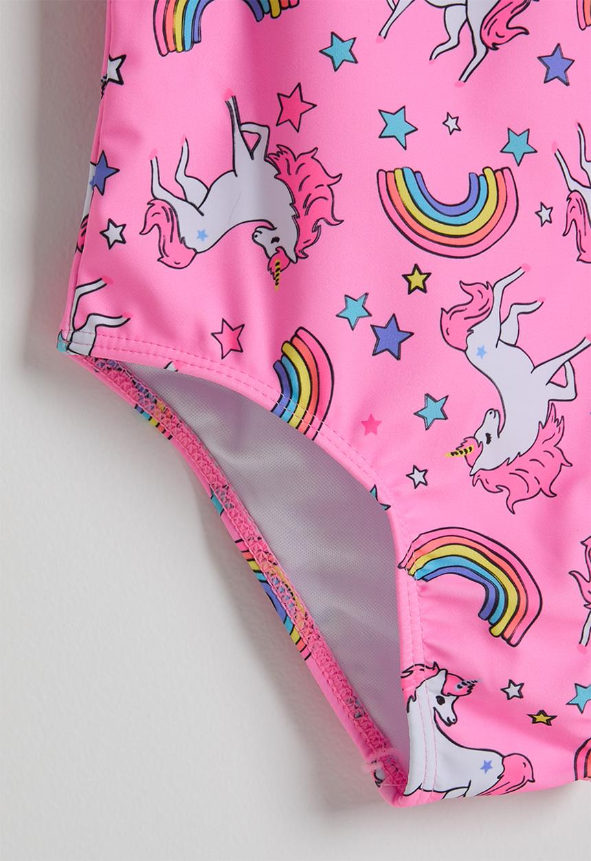 Pop Candy - Unicorn aop swimsuit - pink
