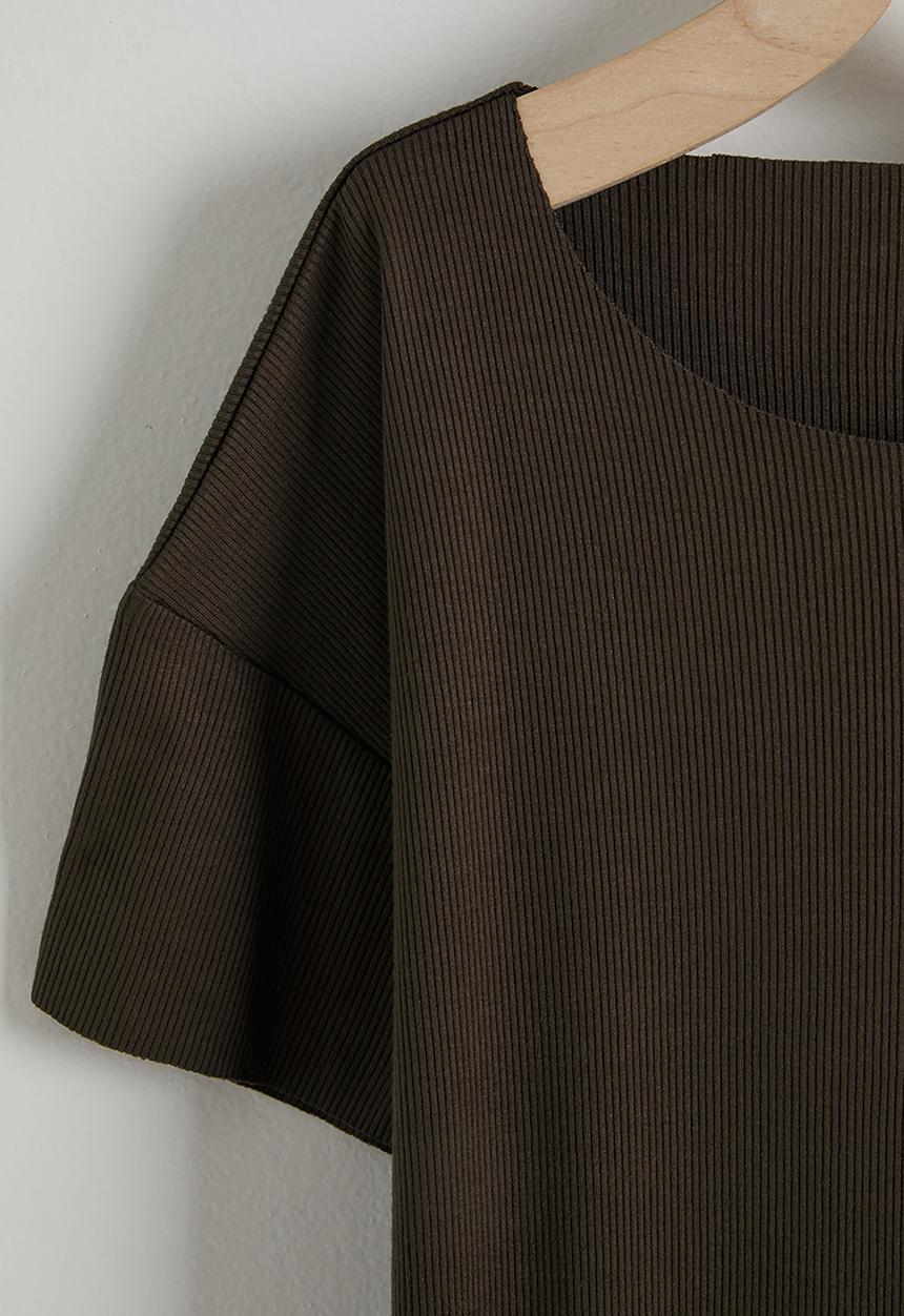 Pop Candy - Tee & shorts - coffee